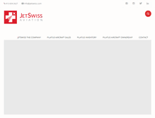 Tablet Screenshot of jetswiss.com